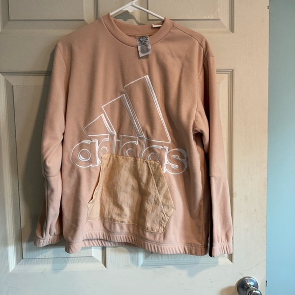 Women’s adidas fleece crewneck size medium - Picture 1 of 12